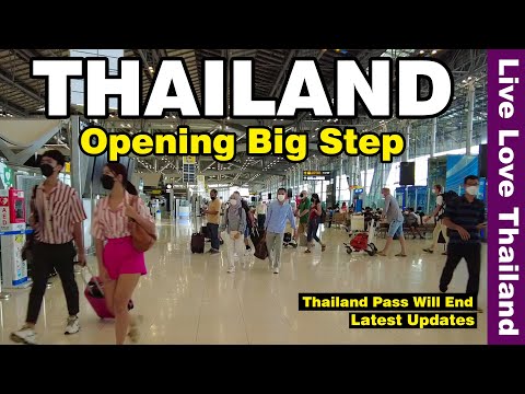 Thailand Opening Big Step | No More PCR Tests | Thailand Pass Will End #livelovethailand