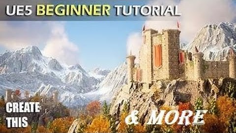 Tutorial on how to create a world in Unreal Engine 5 EP2