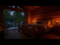 🌧Cozy Rain on Window at Night 🌙 Fall Asleep Fast & Stress Relief