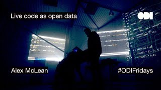 Friday Lunchtime Lecture: Live code as open data