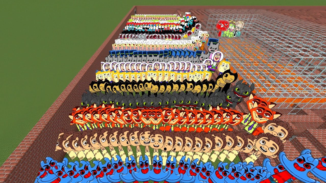 new All Sprunki OC Added in Maze In Minecraft PE