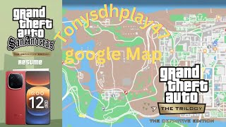 gta definitive edition Google map by neon and pedro