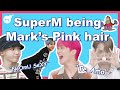 SuperM being Mark's pink hair