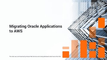 Migrating Oracle Applications to AWS