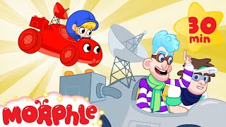time travel racing my magic pet morphle cartoons for kids morphle tv