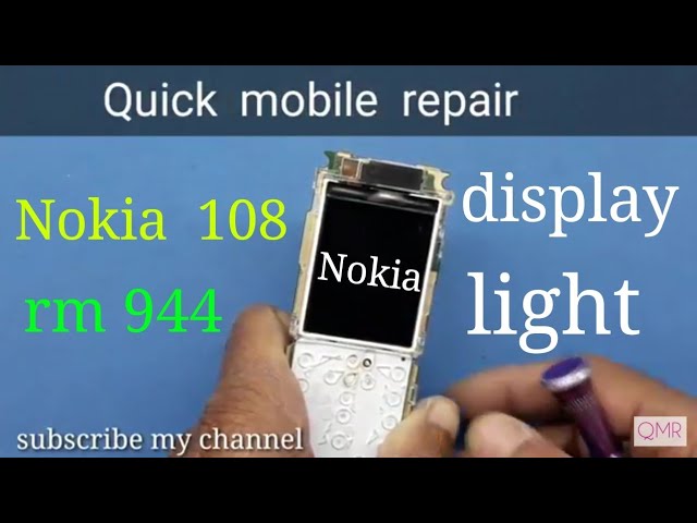 Nokia 108 Rm944 Display Light Problem L Microsoft Nokia 108 Rm944 Lcd Light Solution Youtube