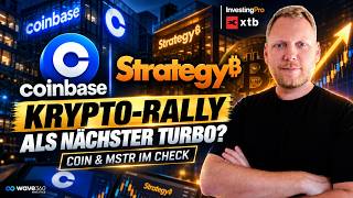 Coinbase & Strategy - Krypto-Rally als nächster Turbo? COIN & MSTR im Check l Wave360