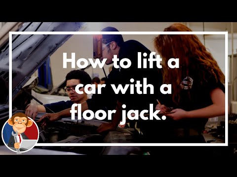 How to lift a car with a floor jack and jack stands? - DIY - Educated Grease Monkey