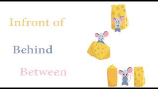 In Front Of, Behind, Between | Prepositions Song for Kids | Nursery Rhymes #kids #learn #students