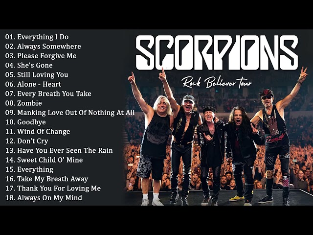 Scorpions Gold - The Best Of Scorpions - Scorpions Greatest Hits Full Album class=