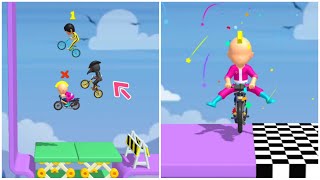 BMX BIKE RACE 3D FUNNY GAME #23 | RUNNER GAME ON ANDROID/IOS screenshot 5