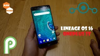 Flash Lineage OS 16 OnePlus 3T Android 9 Pie