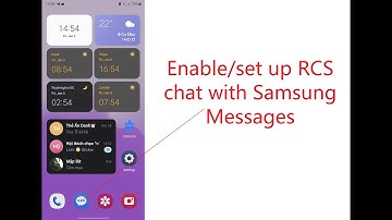 How to enable/set up RCS Chat on Samsung phones with Samsung Messages