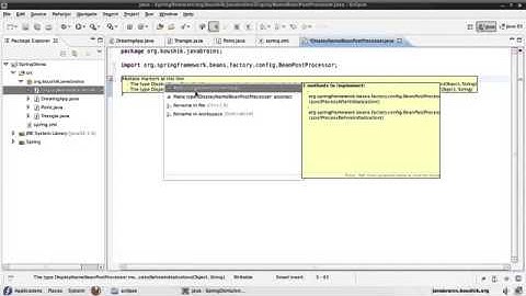 Spring Tutorial 15 Writing a BeanPostProcessor