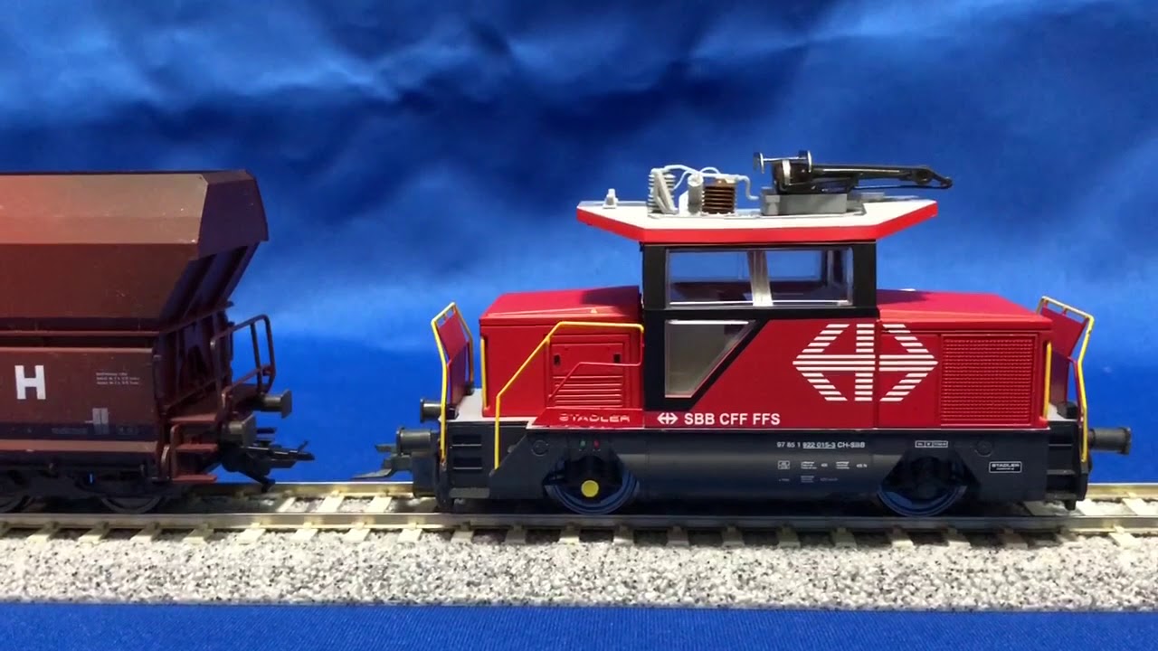 Fuka-P Train Model.: HAG #010 015-22 SBB Ee922にデジタルカプラーを