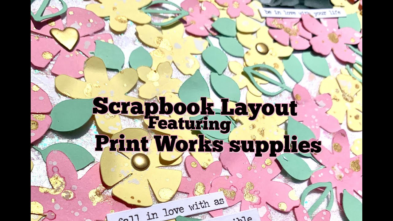3 steps to print better scrapbook supplies and layouts at home