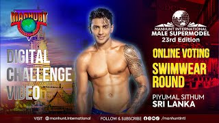 SRI LANKA - SWIMWEAR CHALLENGE 23RD MANHUNT INTERNATIONAL SUPERMODEL