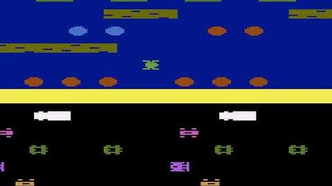 Frogger USA ATARI 2600 VCS HYPERSPIN NOT MINE VIDEO COMPUTER SYSTEM
