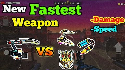 Comparison on Med Surgery Module with Other Dash Weapons - Pixel Gun 3D