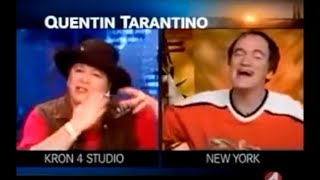 Because it's so much fun, Jan! - Tarantino interview