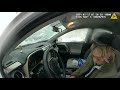 Intoxicated Woman Falls Asleep in an Intersection