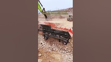 #separate #rock and #clay #earthrockseparatormachine #separatormachine #granite #stone #quarry #mine