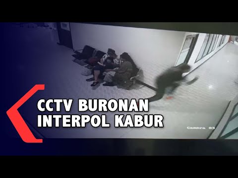 Rekaman CCTV WN Rusia Buronan Interpol Kabur dari Kantor Imigrasi Bali
