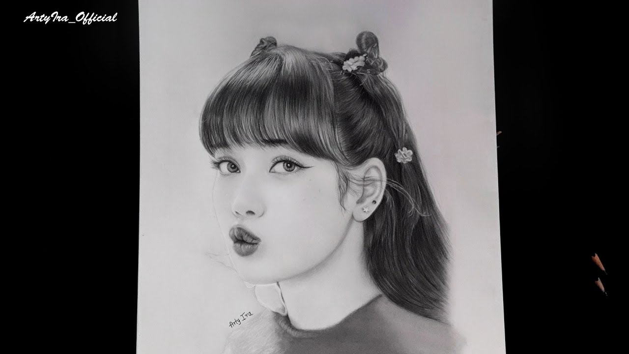 Drawing BLACKPINK: Lisa - YouTube