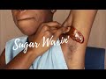 DIY Sugar Wax IN THE OVEN for beginners + tutorials !!! ( amazing results at home waxing )