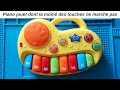 La moitié des touches ne marche pas, fonctionne plus (tentative réparation jeu piano bébé musique)