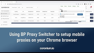 BP Proxy Switcher: How to set it up to use 4G mobile proxies (any proxies will work same way too)