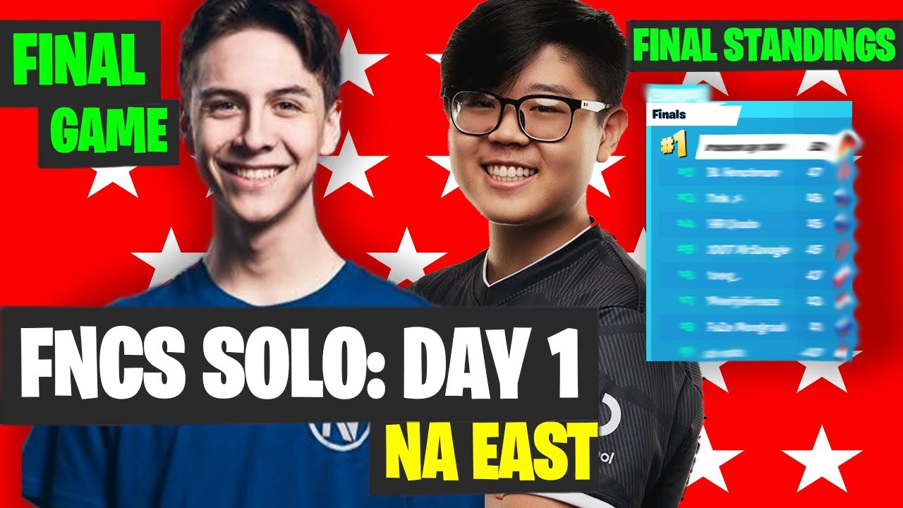 Fortnite FNCS SOLOS NAE Game 6 Highlights - Final ...
