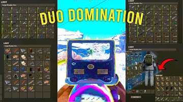 HOW A DUO CONTROLS LAUNCH SITE IN RUST (SERVER DOMINATION) | mini wipe #17