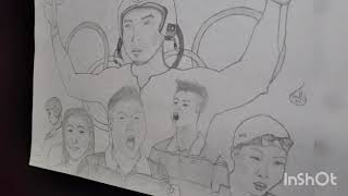 Malaysia Olimpik Dato Azizul / Aaron Chia / Soh Wooi Yik / Dhabitah / Shah / Phee Jinq En || Lukis by Faez Jaafar 121 views 2 years ago 9 minutes, 12 seconds