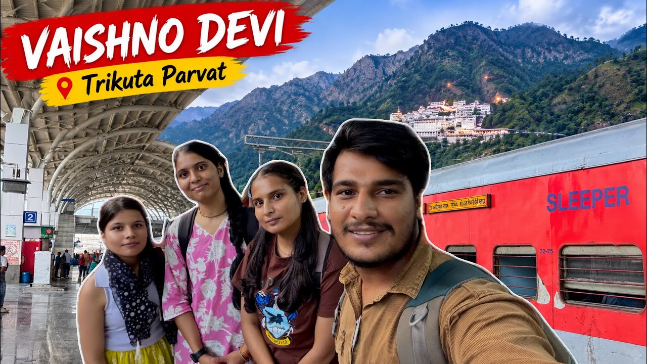 Train se माता वैष्णो देवी Tak Full Journey 🚉