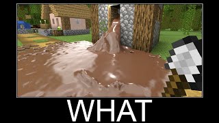 Minecraft realistic wait what meme, Lava, Water, Slime #647