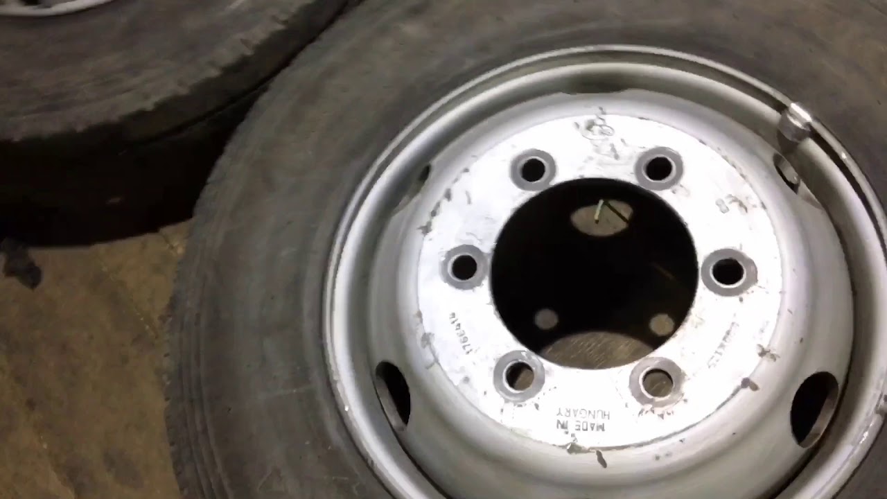 Покраска грузовых дисков - YouTube