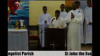 ST. John The Evangelist Holy Trinity Sunday 11:30AM  Mass 5/31/2026