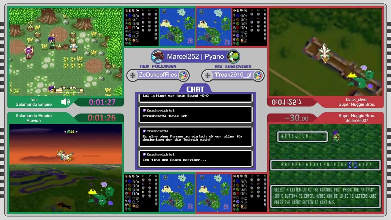 SoM Randomizer COOP Tournament - Losers R1 M2 - Super Nuggie Bros. vs. Salamando Empire