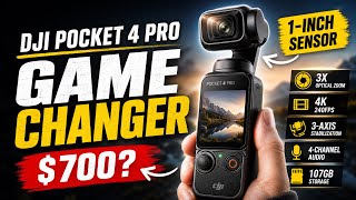 DJI Pocket 4 Pro Is Here and It's DESTROYING Smartphone Cameras