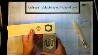 Stampin' Up! quick and easy masculine thank you card tutorial
