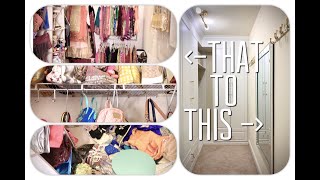 Dream Closet makeover * Guest room closet * From 'Closets By Design'