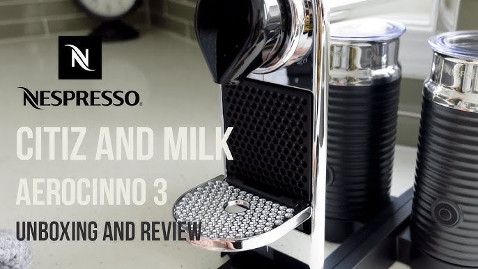 Nespresso by De'Longhi Citiz Black Espresso Machine with Milk Frother +  Reviews