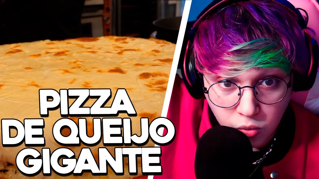SCOTTONAUTA REAGINDO A: PIZZA GIGANTE DE QUEIJO COREANA