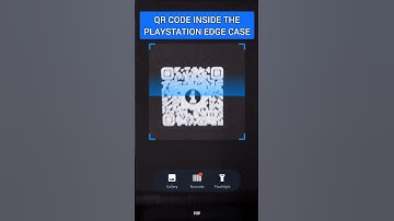 Scanning the mystery QR code inside PlayStation DualSense Edge Controller case 🕵🏻‍♂️🔍