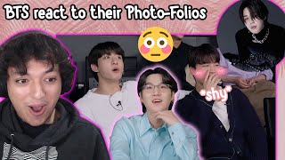 BTS Reacting to their Photo-Folios - Film #1 Reaction