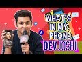 Whats on my phone with dev joshi  baalveer returns sab tv  telly reporter exclusive