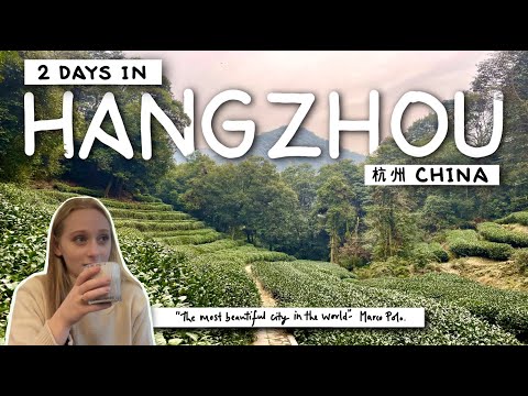 2 Days in Hangzhou, Zhejiang 杭州 The Most Beautiful City In China 🇨🇳 1hr From Shanghai #travelvlog