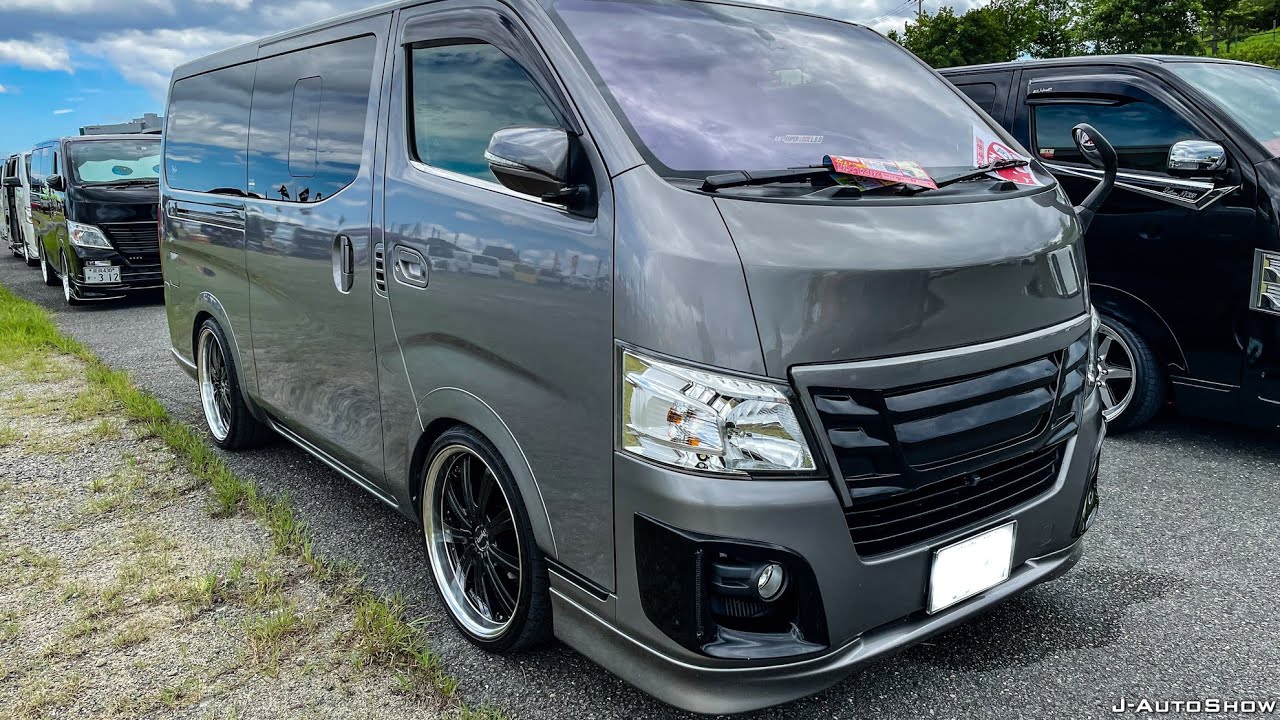 NISSAN URVAN NV350 customized VAN SBM Osaka2021 - SBM大阪2021 日産キャラバン カスタム