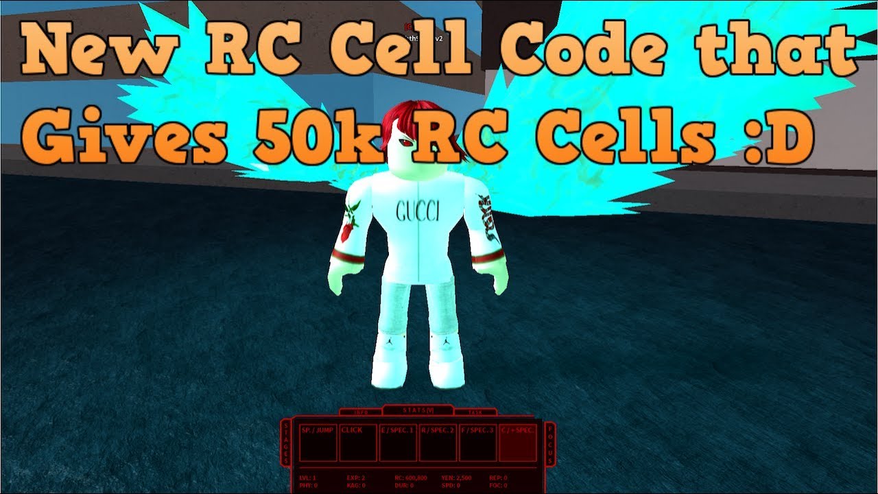 New RC Cells Code that gives 50k RC || Ro-Ghoul - YouTube